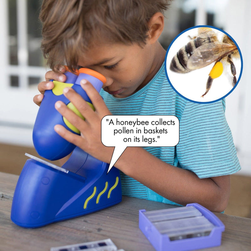 Geosafari® Jr Talking Microscope (featuring Bindi Irwin) by Educational Insights Early Science STEM Cognitive Developmental Toys for Kids 3yrs+