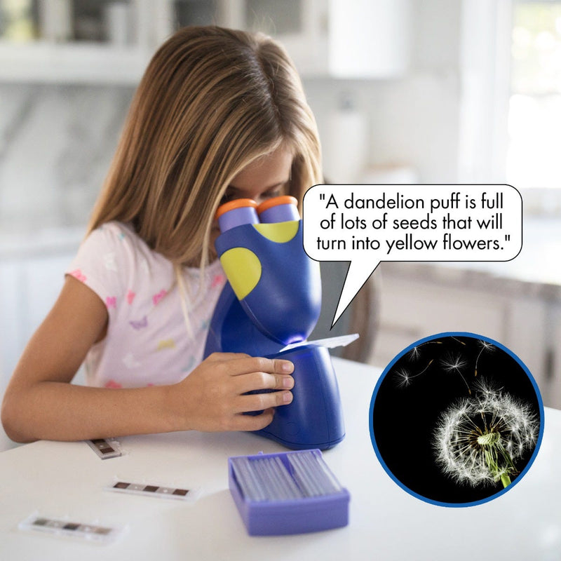 Geosafari® Jr Talking Microscope (featuring Bindi Irwin) by Educational Insights Early Science STEM Cognitive Developmental Toys for Kids 3yrs+