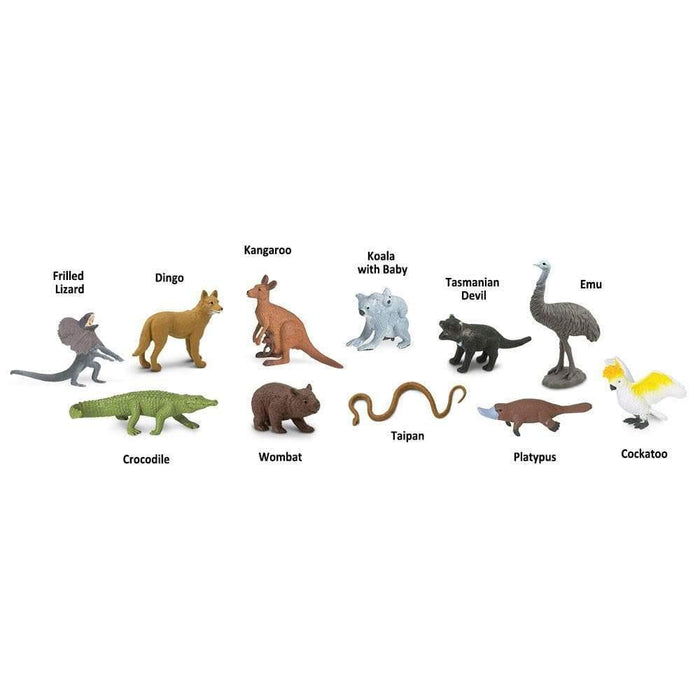 Australian Animals Montessori Language Learning Figurines 3yrs+ - My Playroom 