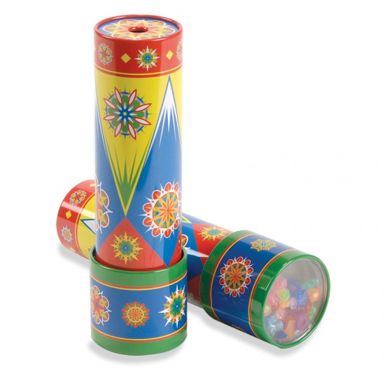 Classic Tin Kaleidoscope Outdoor Travel Toys Early Science STEM Toys 3yrs+