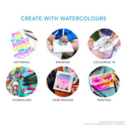 Watercolour Brush Pen Set of 20 - My Playroom 