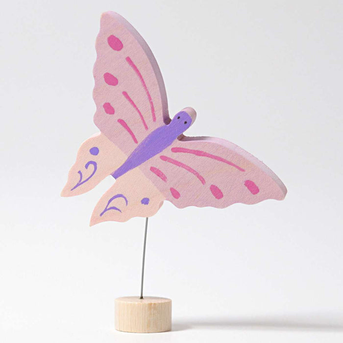 Grimm's Decorative Figure Pink Butterfly 12m+