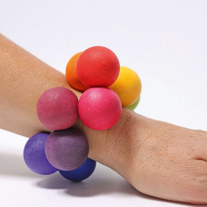 Grimm's Rainbow Beads Grasper Baby Toys Baby Gifts Idea Best Seller Most Loved in Store 0m+