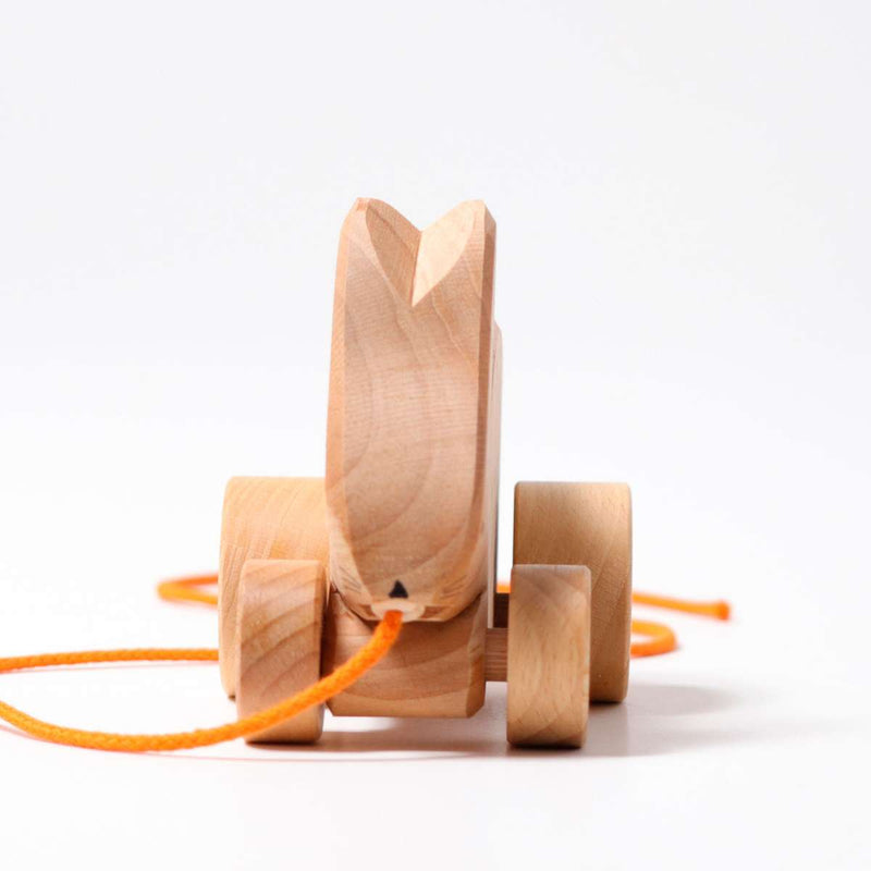 Grimm's Pull Along Bobbing Rabbit Hans 12m+