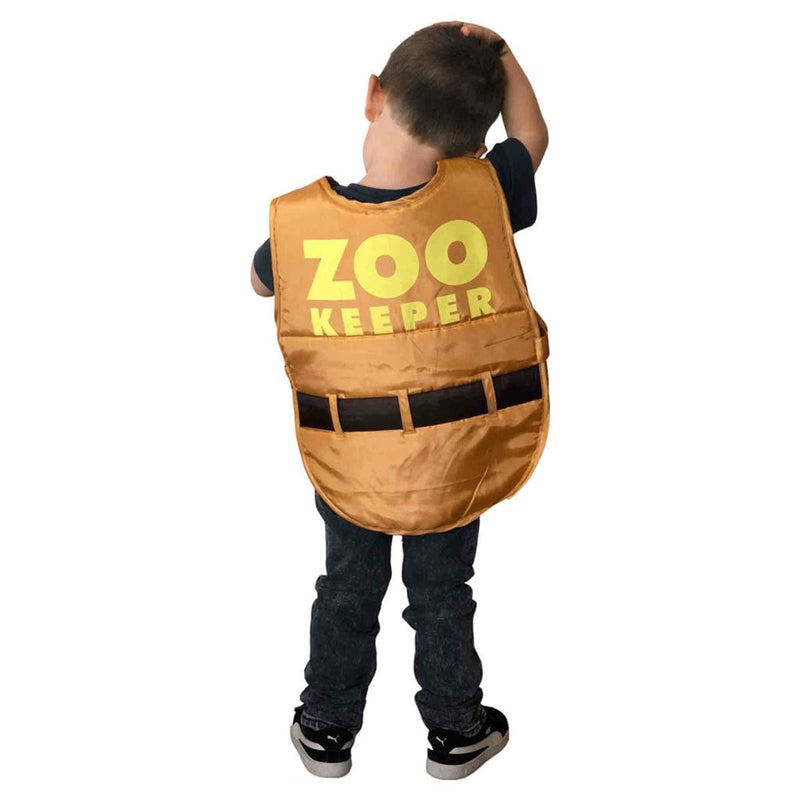Zoo Keeper Vest Occupational Dress Up 3yrs+